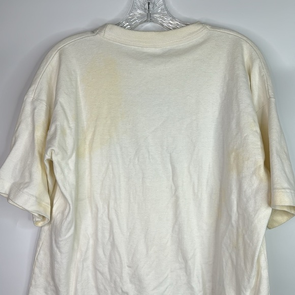 Vintage Super T's Hard Rock Cafe St. Marten White Grunge Tshirt XL - Picture 5 of 12